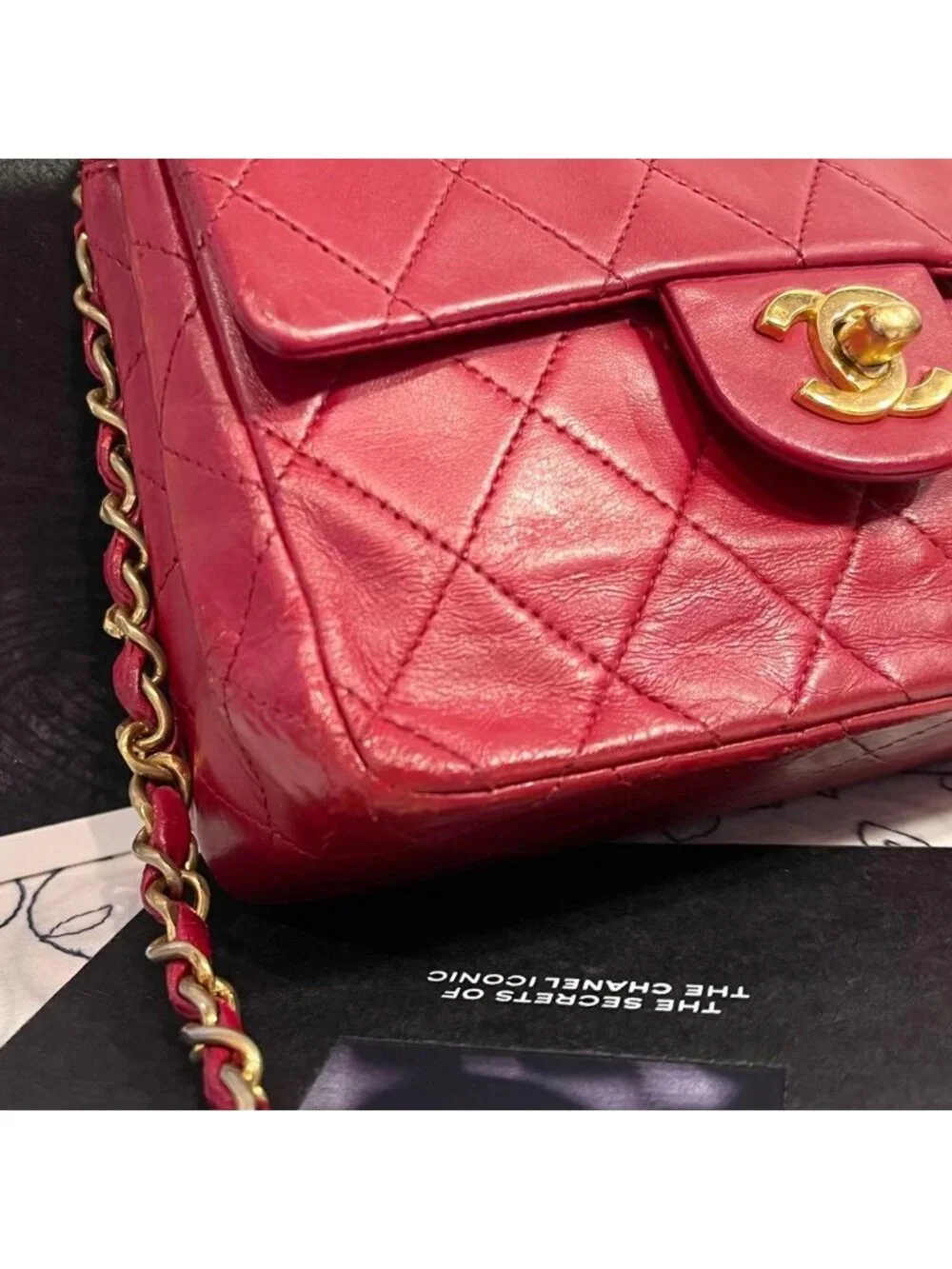 Chanel Quilted Double Flap Chain